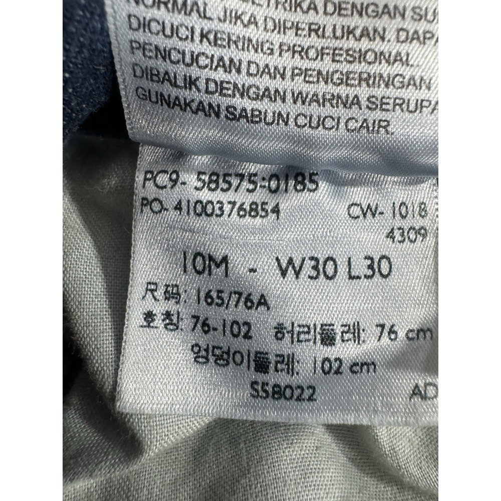 Levis Jeans Womens W30 L30 Skinny Comfort Stretch Whiskered Mid Rise Dark‎ Blue - Picture 3 of 16